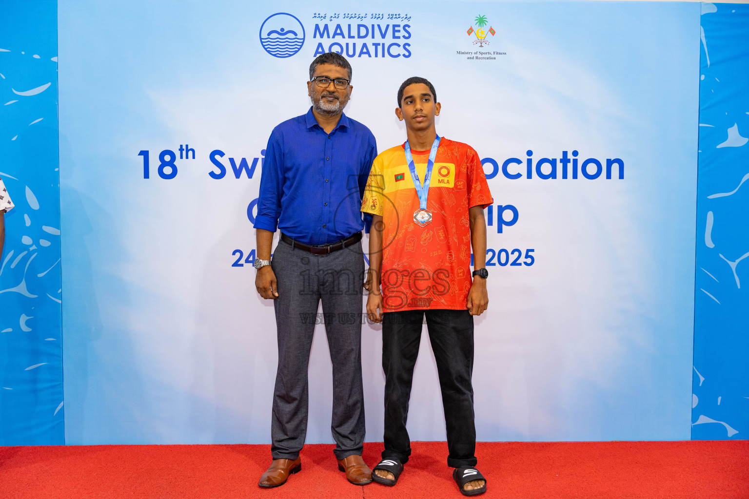 18th Swimming Association Championship 2025, Closing Ceremony was held on Saturday, 29th November 2025 at Swimming Track Hulhumale', Maldives. Photos: Areef Adam / images.mv