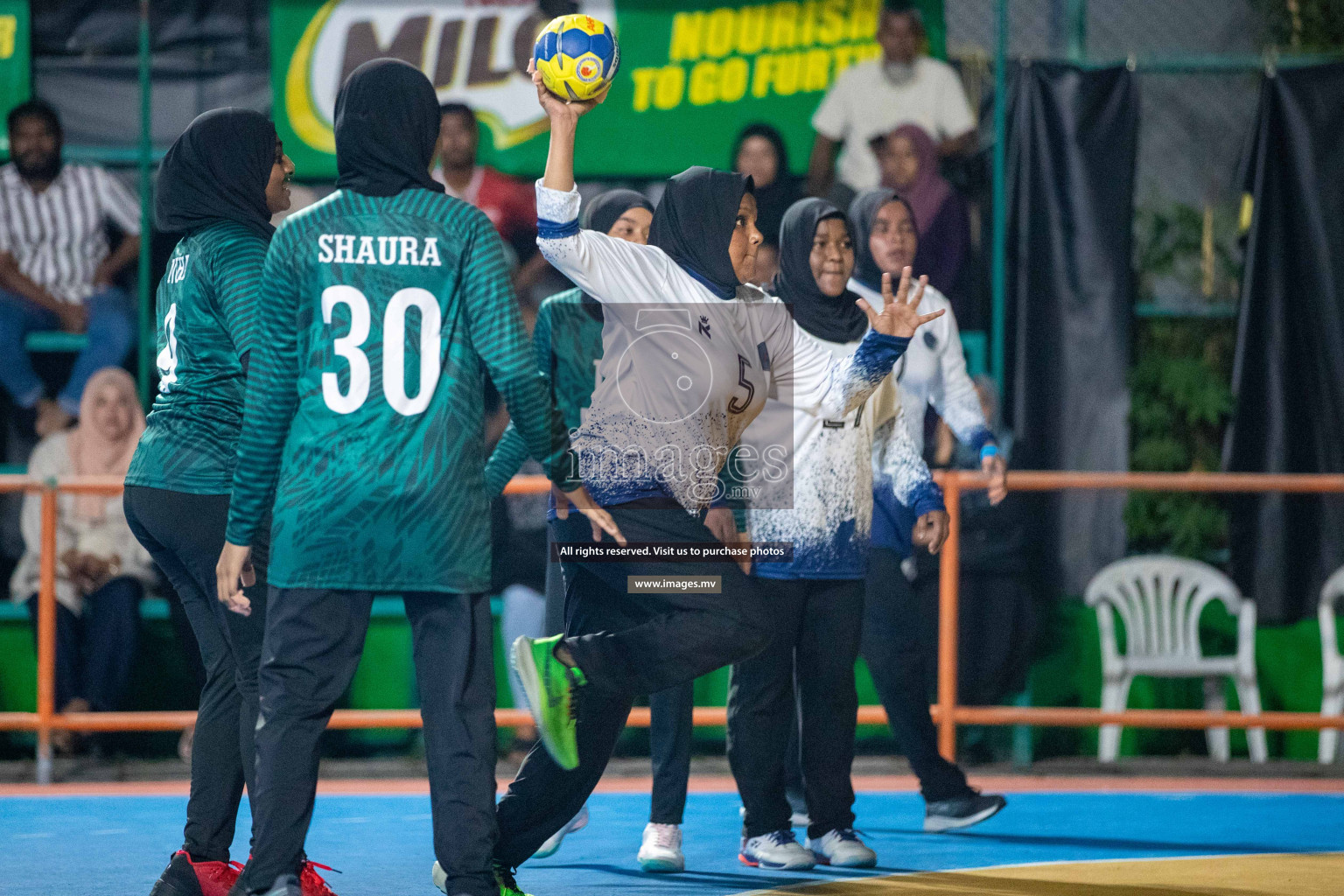 Day 2 of 6th MILO Handball Maldives Championship 2023, held in Handball ground, Male', Maldives on Friday, 21st May 2023 Photos: Nausham Waheed/ Images.mv