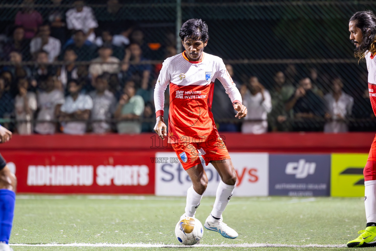 AA Mathiveri vs AA Rasdhoo in Day 15 of Golden Futsal Challenge 2025 was held on Sunday, 19th January 2025, in Hulhumale', Maldives. Photos: Ismail Thoriq / images.mv