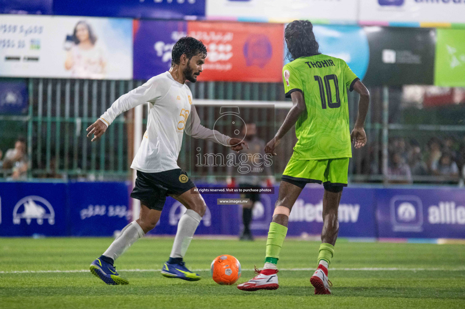 Team FSM Vs Prisons Club in the Semi Finals of Club Maldives 2021 held in Hulhumale, Maldives on 15 December 2021. Photos: Shuu Abdul Sattar / images.mv