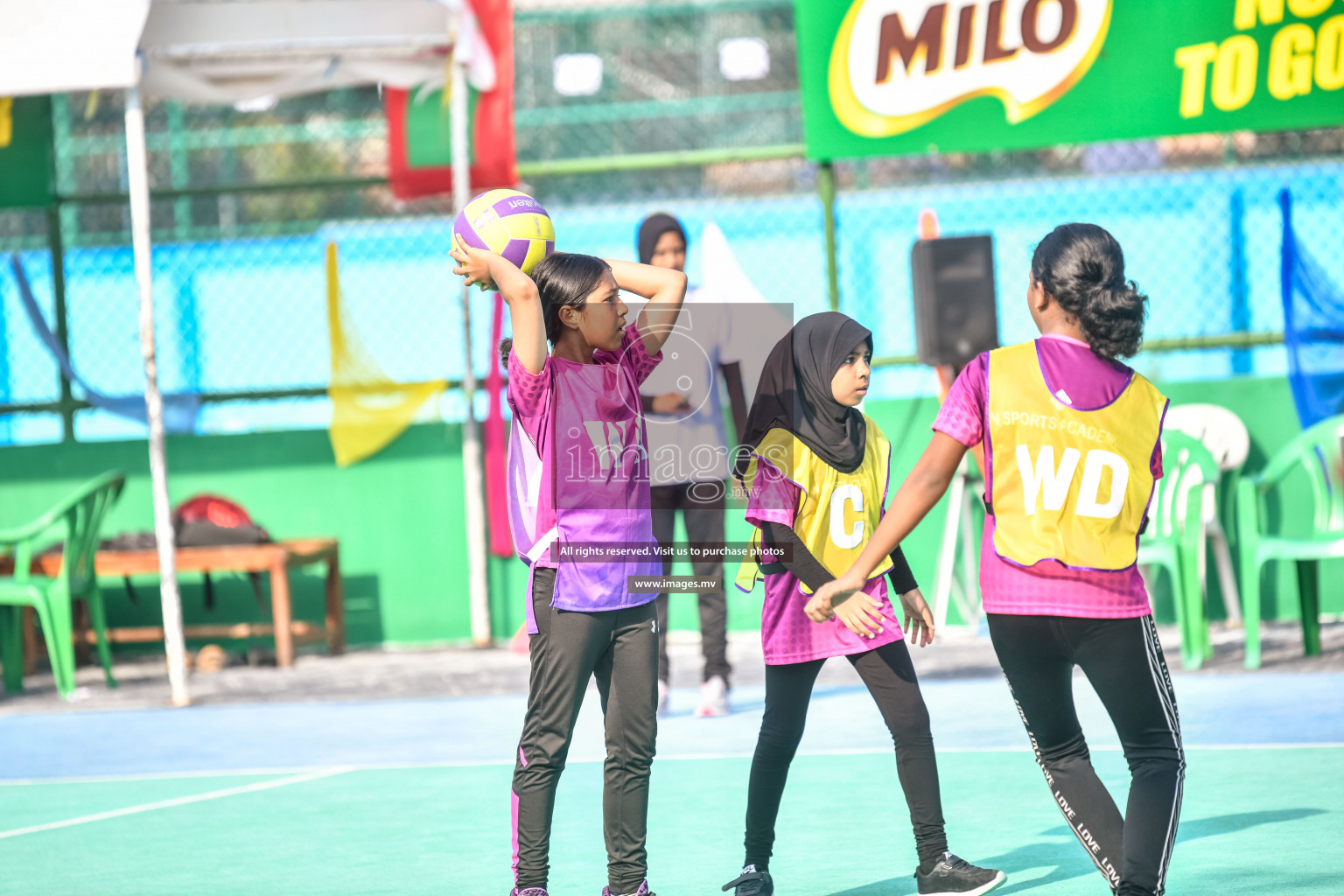 Day 7 of Junior Netball Championship 2022 on 11th March 2022 held in Male', Maldives. Photos by Nausham Waheed