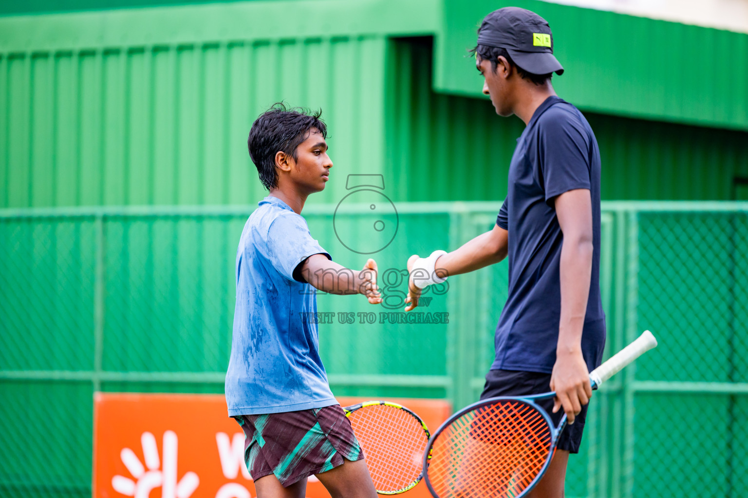 Day 5 of ATF Maldives Junior Open Tennis was held in Male' Tennis Court, Male', Maldives on Monday, 16th December 2024. Photos: Nausham Waheed/ images.mv