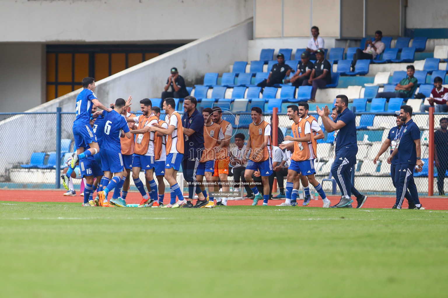 Pakistan vs Kuwait in SAFF Championship 2023 held in Sree Kanteerava Stadium, Bengaluru, India, on Saturday, 24th June 2023. Photos: Nausham Waheed, Hassan Simah / images.mv