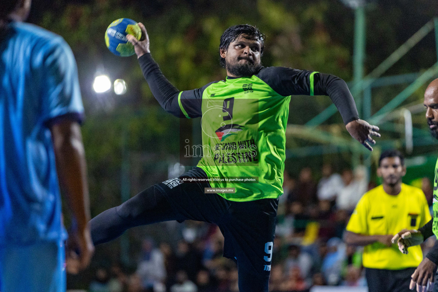 2nd Division Final of 7th Inter-Office/Company Handball Tournament 2023, held in Handball ground, Male', Maldives on Monday, 25th October 2023 Photos: Nausham Waheed/ Images.mv