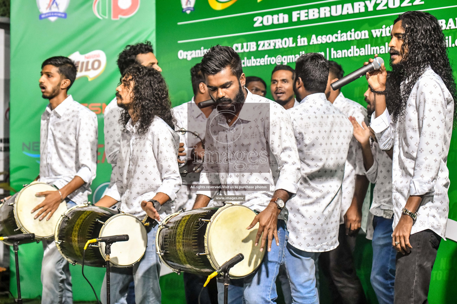 Final of Milo 6th Inter Office Handball Tournament 2022 - Photos by Nausham Waheed