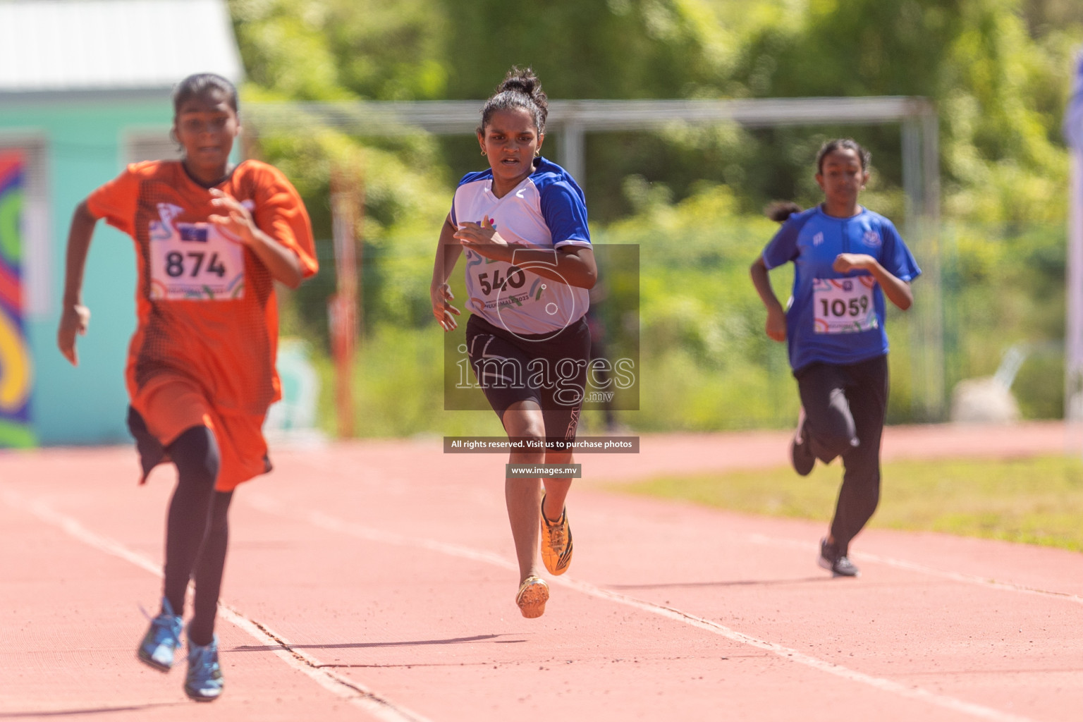 Day three of Inter School Athletics Championship 2023 was held at Hulhumale' Running Track at Hulhumale', Maldives on Tuesday, 16th May 2023. Photos: Shuu / Images.mv