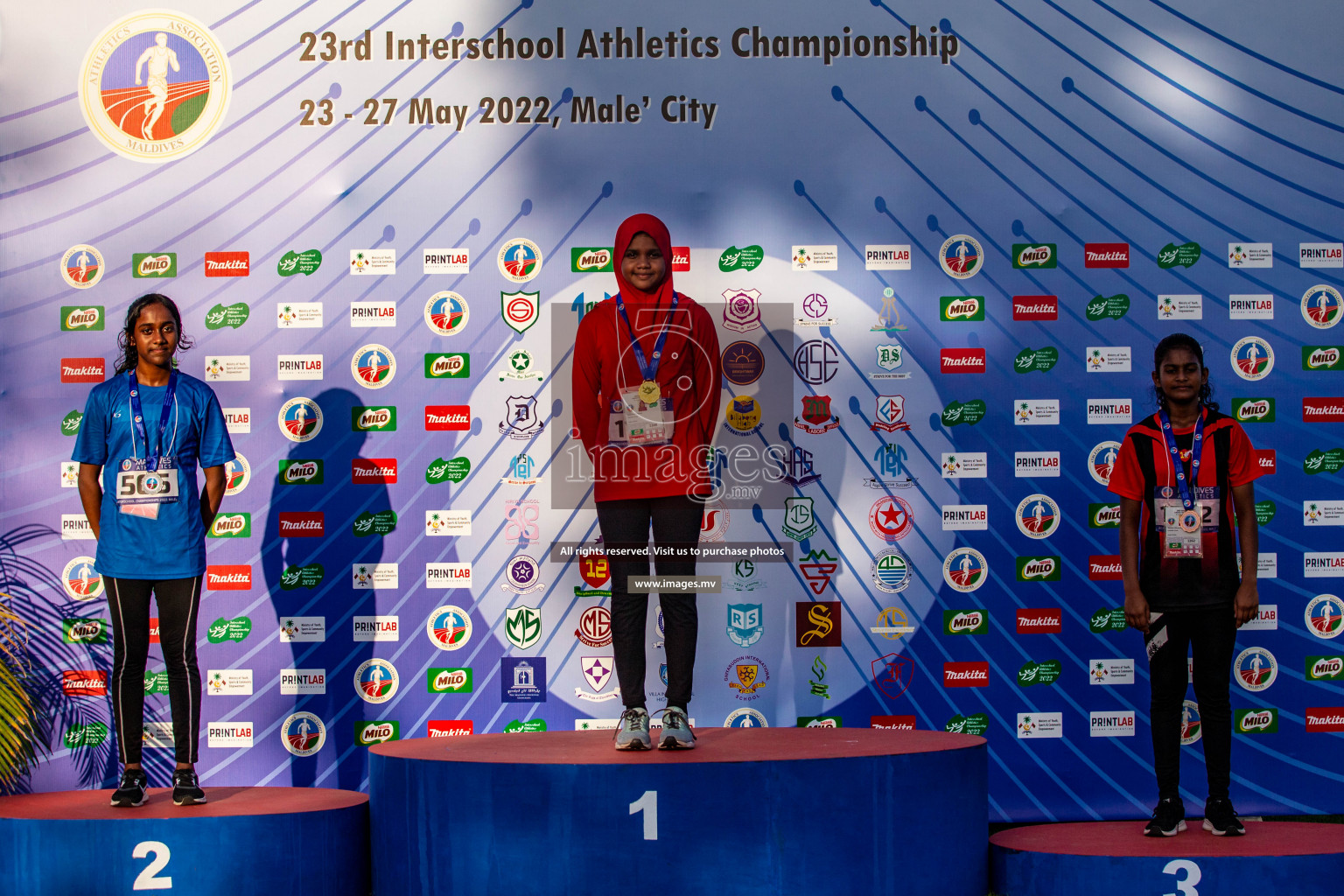 Day 5 of Inter-School Athletics Championship held in Male', Maldives on 27th May 2022. Photos by:Maanish / images.mv