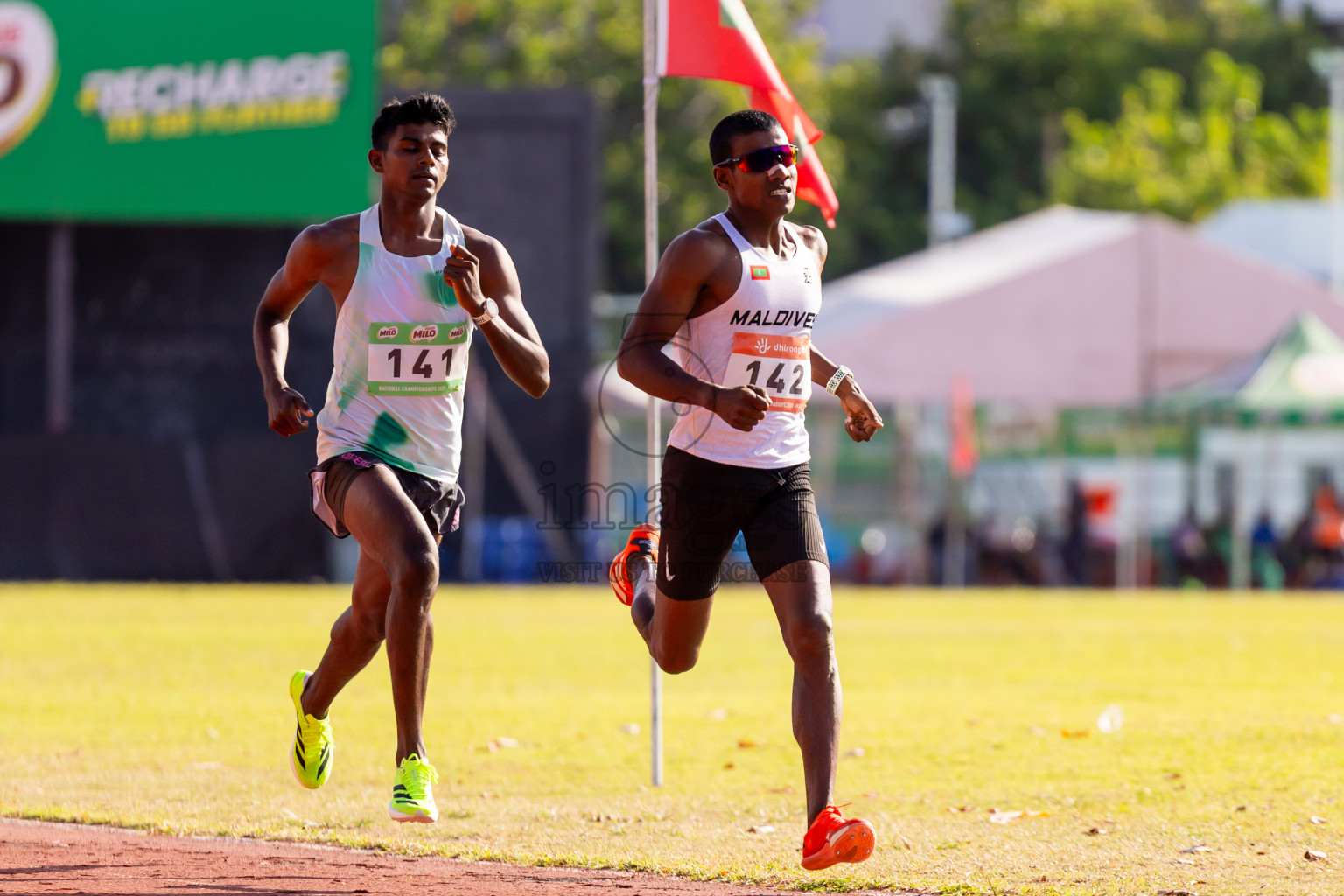 Day 3 of National Athletics Championship 2025 was held at Ekuveni Running Ground in Male', Maldives on Saturday, 16th August 2025. Photos: Nausham Waheed / images.mv