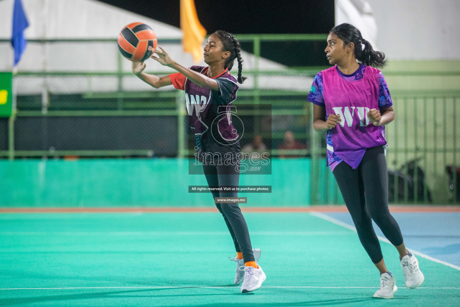 Day 5 of 20th Milo National Netball Tournament 2023, held in Synthetic Netball Court, Male', Maldives on 3rd  June 2023 Photos: Nausham Waheed/ Images.mv