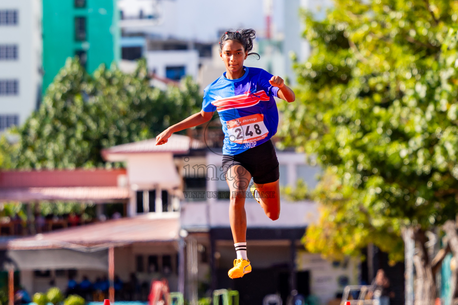 Day 2 of National Athletics Championship 2025 was held at Ekuveni Running Ground in Male', Maldives on Friday, 15th August 2025. Photos: Nausham Waheed  / images.mv
