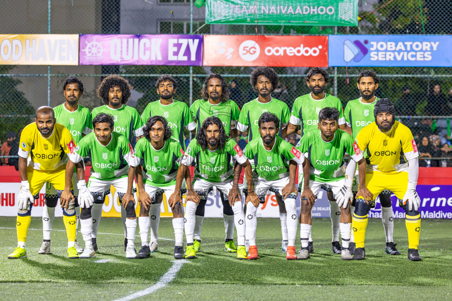 HDh Naivaadhoo vs HDh Neykurendhoo in Haa Dhaalu Atoll Finals Day 28 of Golden Futsal Challenge 2025 was held on Saturday , 1st February 2025, in Hulhumale', Maldives. Photos: Ismail Thoriq / images.mv