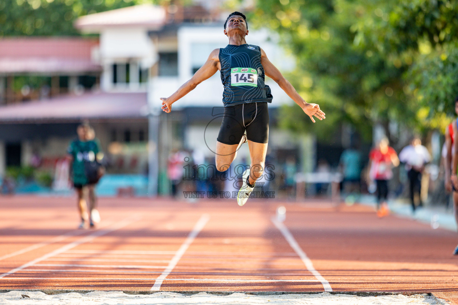 Day 2 of 12th Milo Association Championships was held in Ekuveni Track at Male', Maldives on Friday, 25th April 2025. 
Photos: Hassan Simah / images.mv