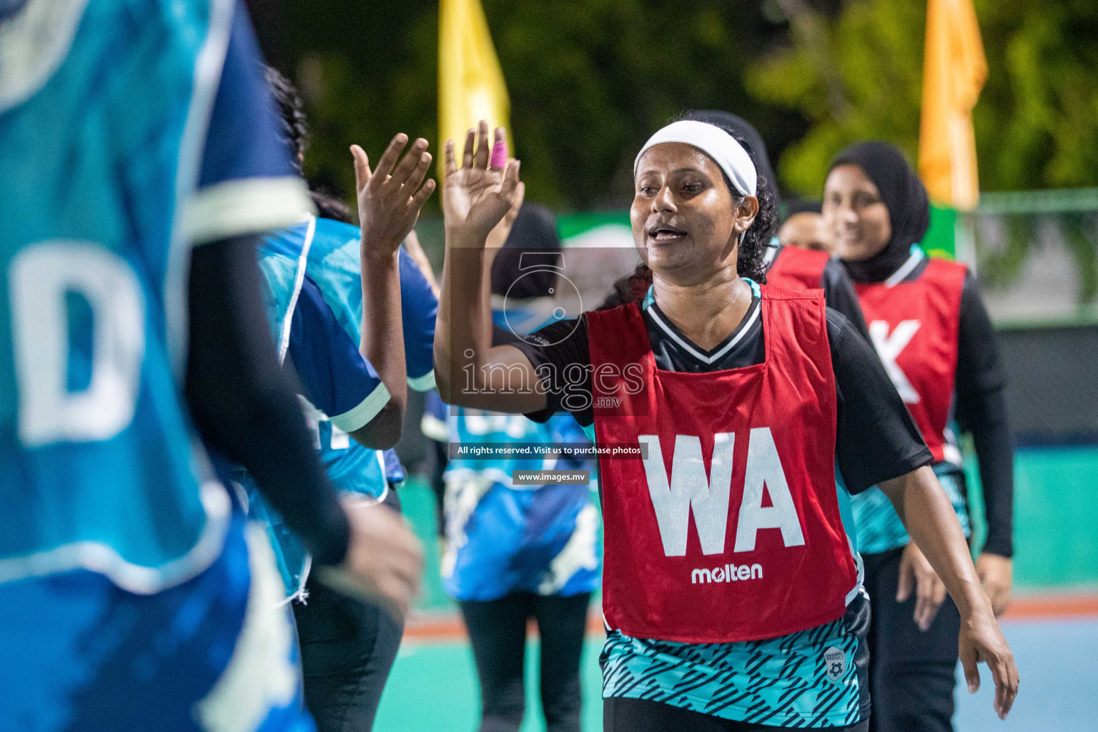 Day 1 of 20th Milo National Netball Tournament 2023, held in Synthetic Netball Court, Male', Maldives on 29th May 2023 Photos: Nausham Waheed/ Images.mv