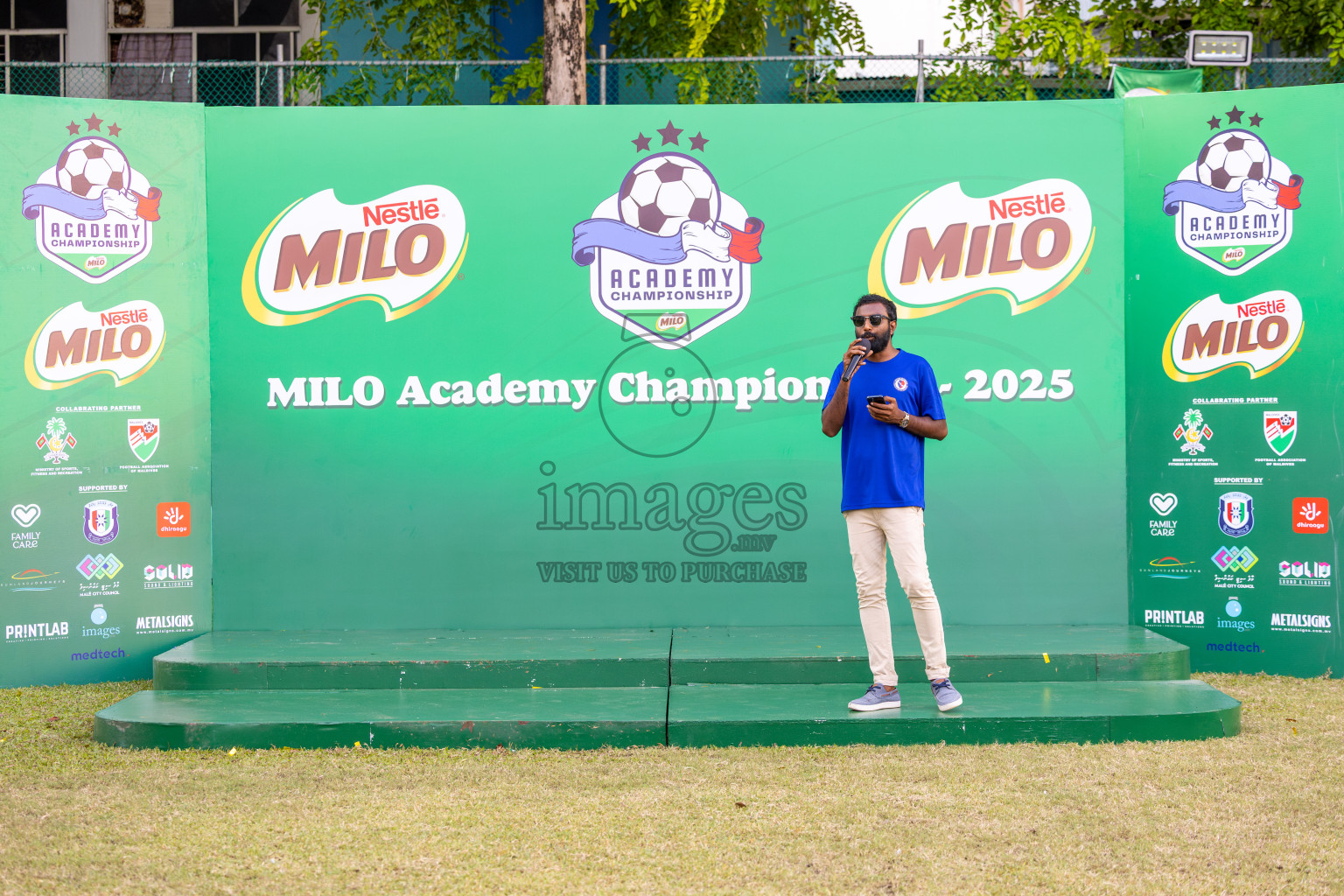 Day 3 of MILO Academy Championship 2025 (U-12) was held at Henveiru Stadium in Male', Maldives on Saturday, 3rd May 2025. Photos: Ismail Thoriq / images.mv