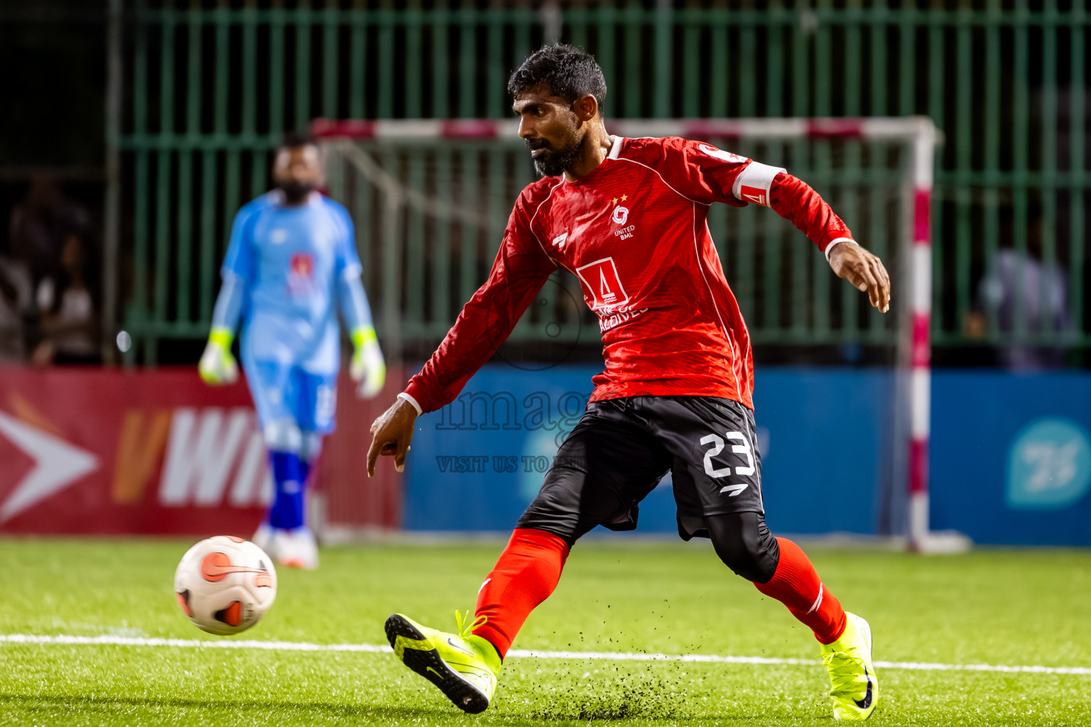 BML vs GRC in Day 6 of Club Maldives Cup 2025 was held in Rehendhi Futsal Ground, Hulhumale', Maldives on Saturday, 4th October 2025. Photos: Nausham Waheed / images.mv