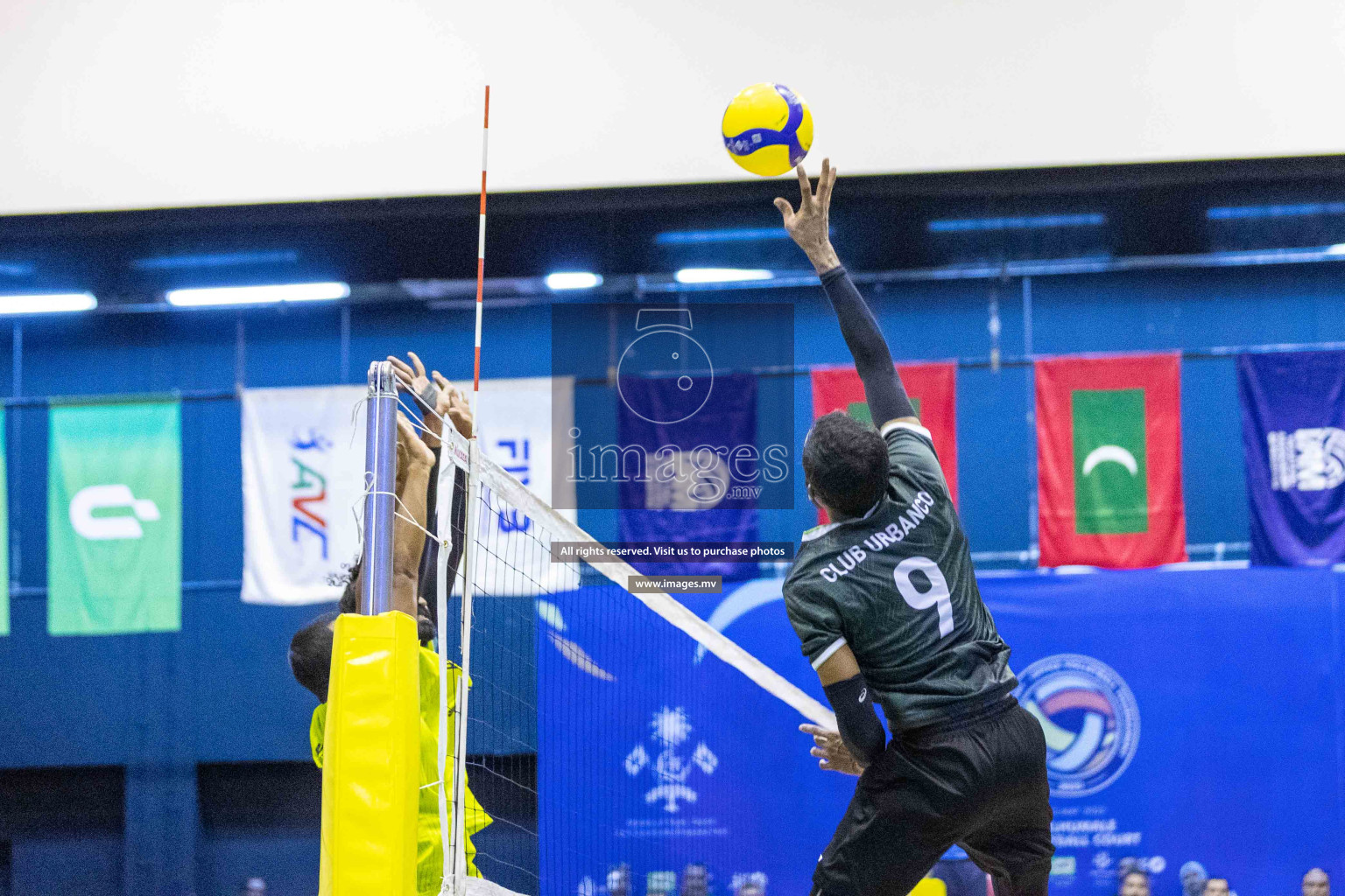 Final of Inter Company-Office Volleyball Tournament 2023 was held in Social Center, Male', Maldives on Saturday, 20th May 2023.  Photos: Ismail Thoriq / images.mv