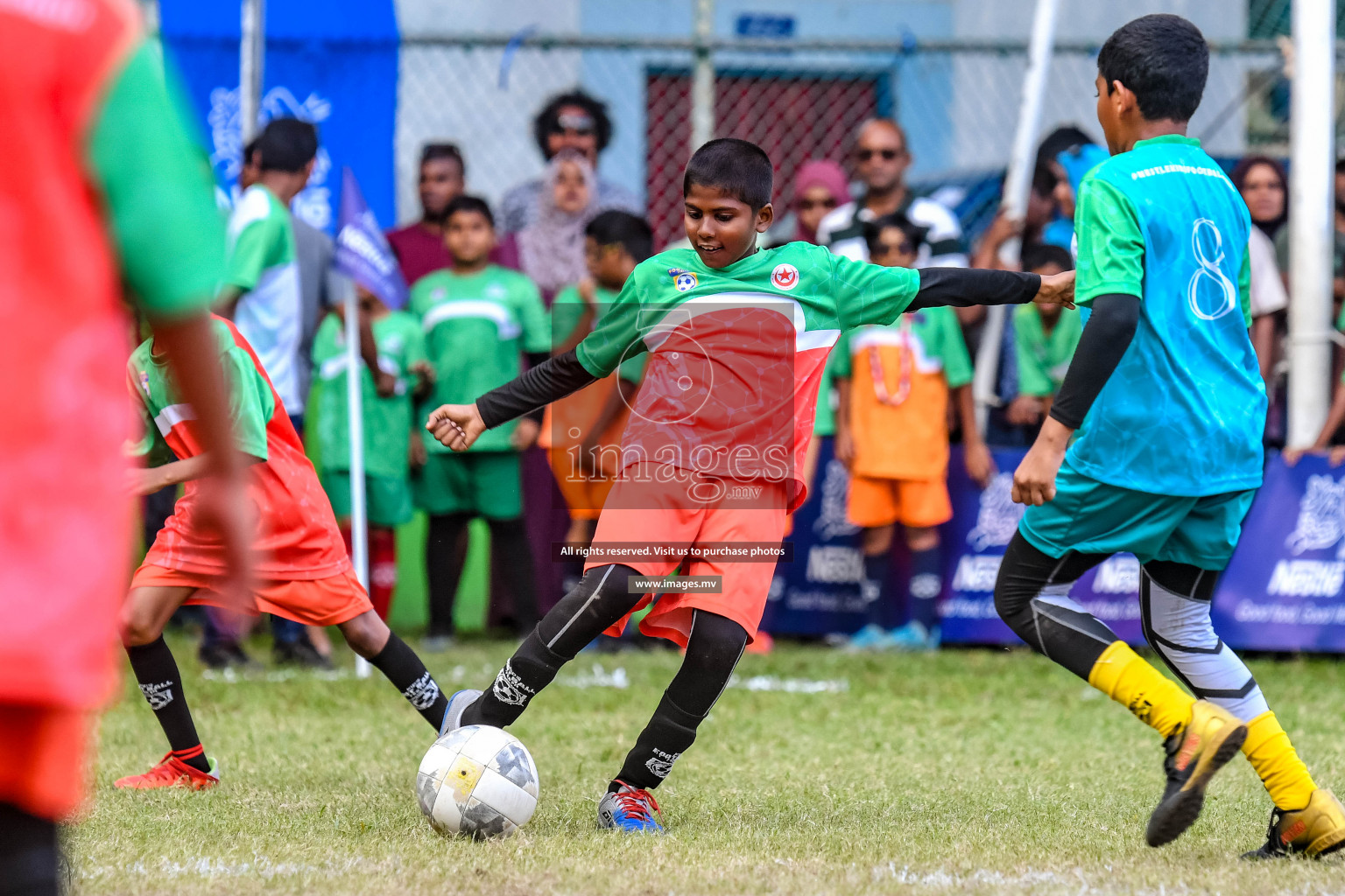 Day 4 of Milo Kids Football Fiesta 2022 was held in Male', Maldives on 22nd October 2022. Photos: Nausham Waheed / images.mv