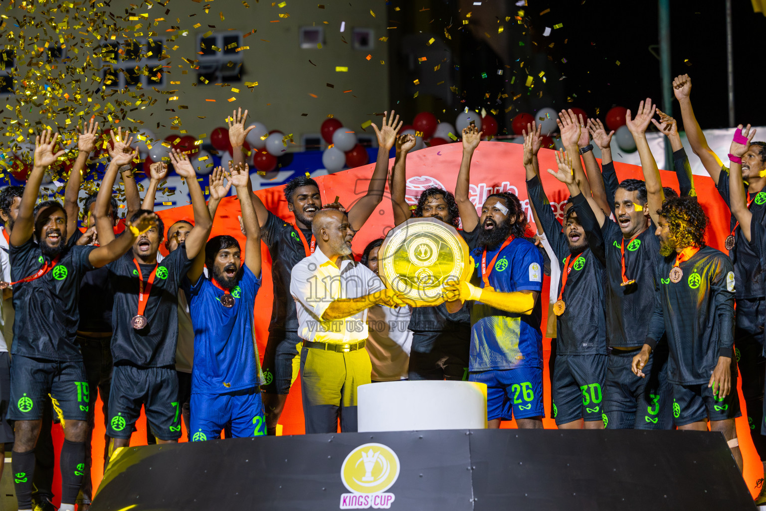 Road Recreation Club vs Club Combination SC Eydhafushi in Kings Cup Final of Club Maldives 2025 was held in Rehendhi Futsal Ground, Hulhumale', Maldives on Tuesday, 9th September 2025. Photos: Ismail Thoriq / images.mv