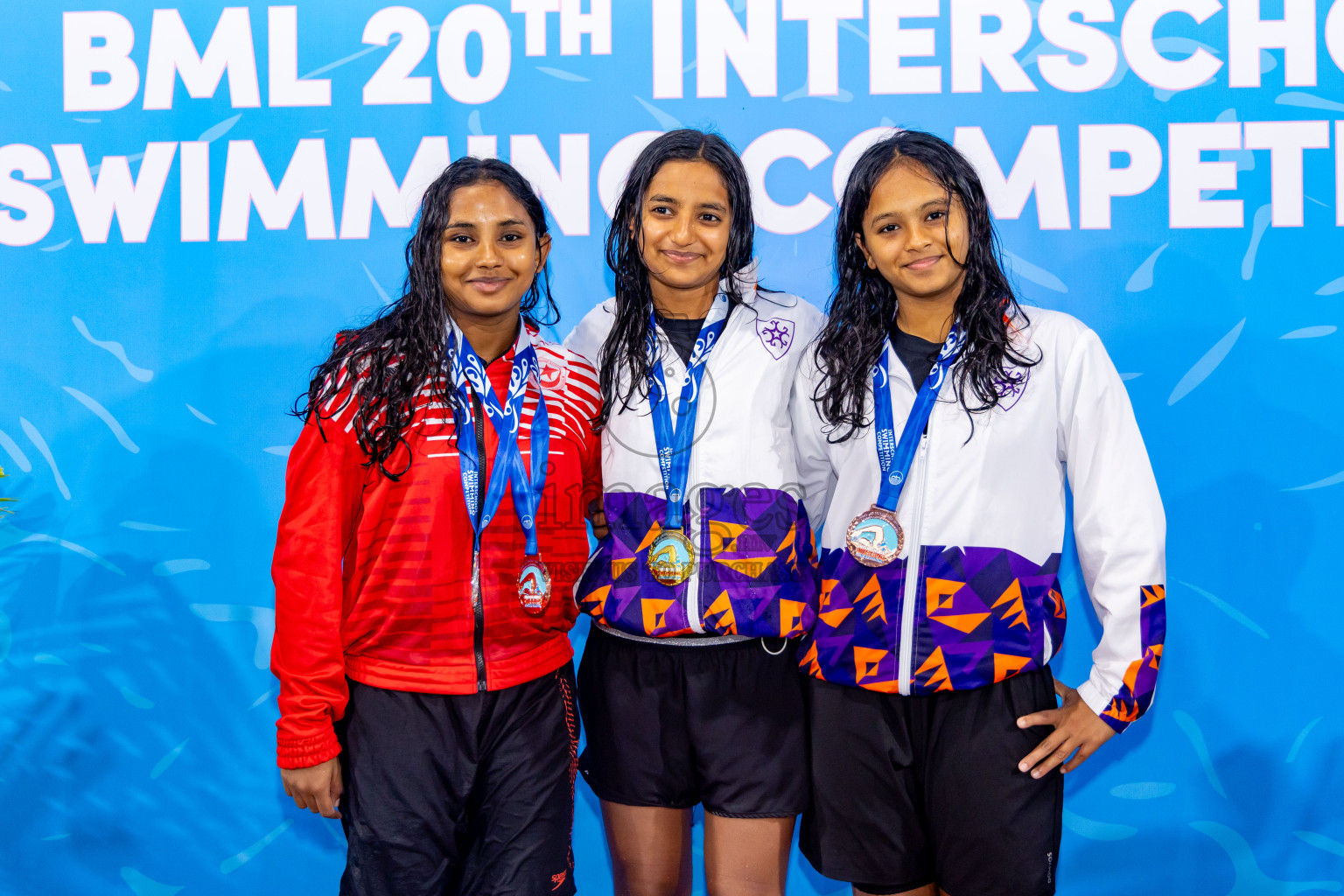 Day 4 of 20th Inter-school Swimming Competition 2024 held in Hulhumale', Maldives on Tuesday, 15th October 2024. Photos: Nausham Waheed / images.mv