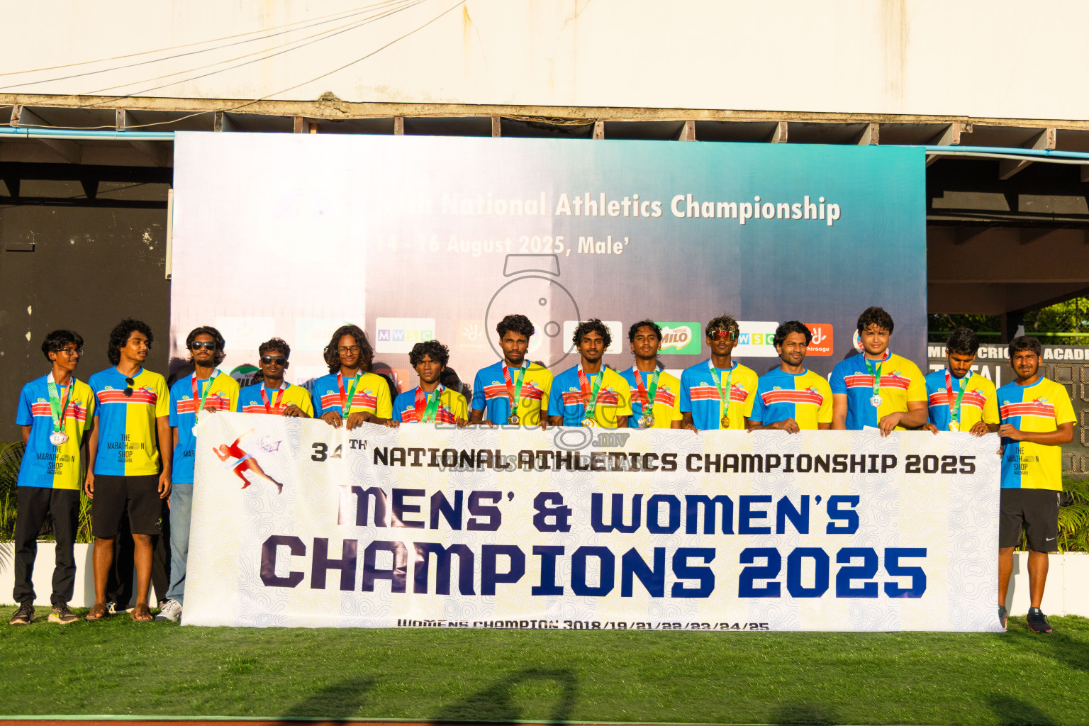 Day 3 of National Athletics Championship 2025 was held at Ekuveni Running Ground in Male', Maldives on Saturday, 16th August 2025. Photos: Hasni / images.mv