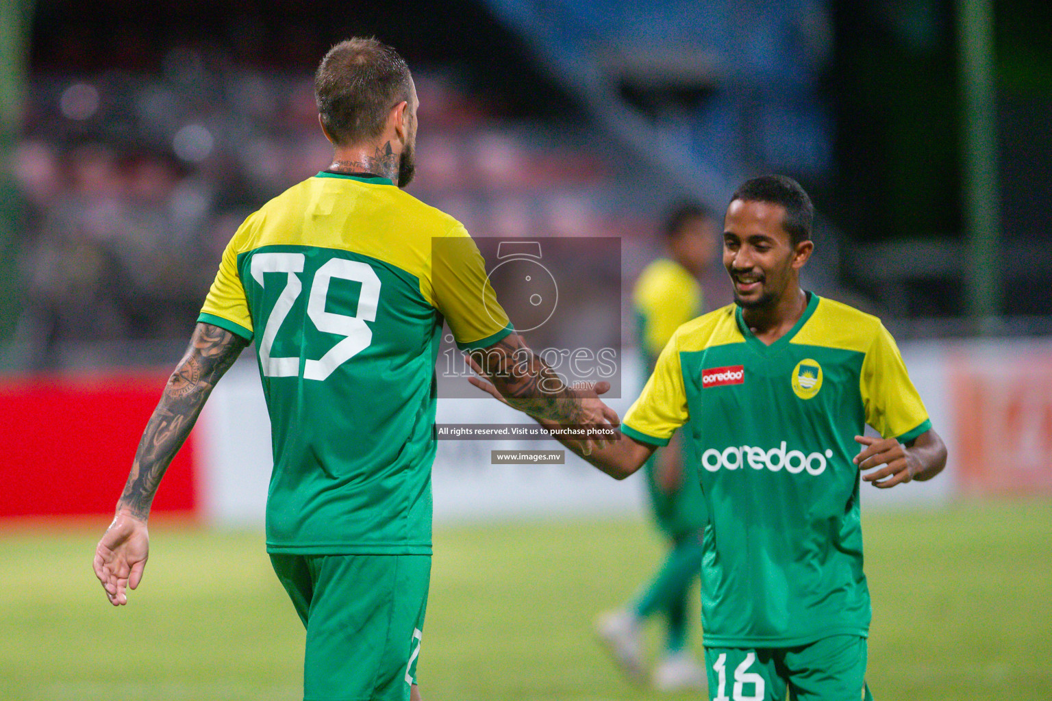 President's Cup 2023 Semi Final - Maziya Sports & Recreation vs Super United Sports, held in National Football Stadium, Male', Maldives  Photos: Mohamed Mahfooz Moosa/ Images.mv