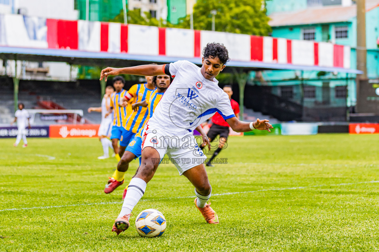 Club Valencia vs Odi Sports Club in Dhivehi Premier League 2025/26 held in National Football Stadium, Male', Maldives on Friday, 26th September 2025. Photos: Areef Adam / Images.mv