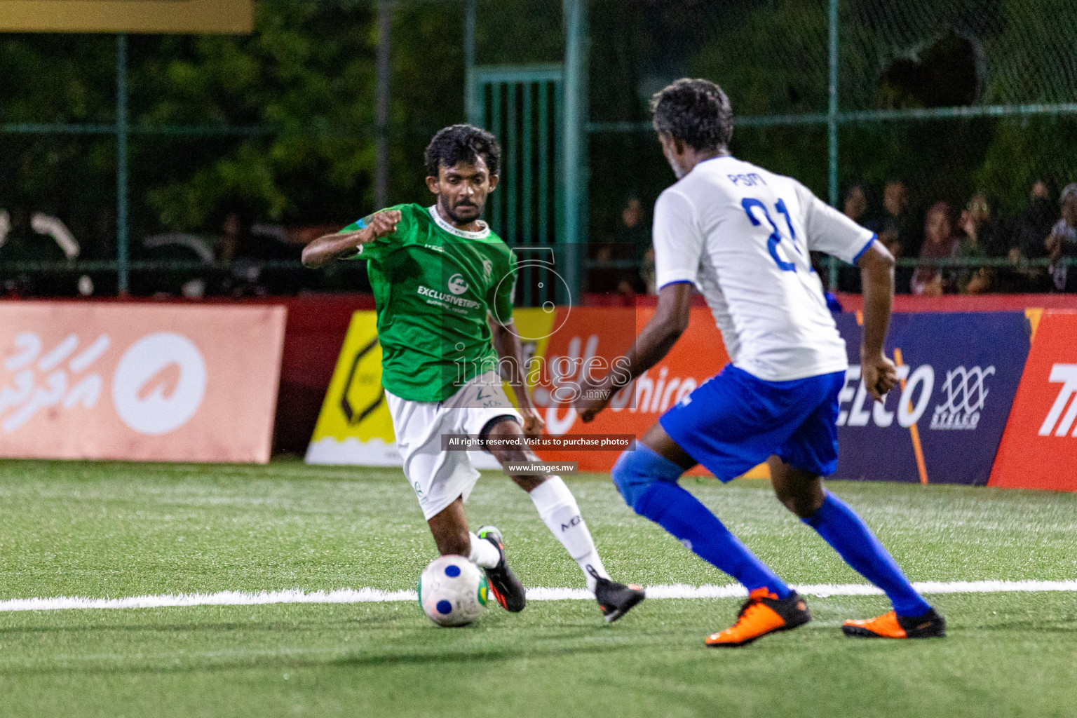 Hulhumale Hospital vs PSM in Club Maldives Cup Classic 2023 held in Hulhumale, Maldives, on Saturday, 22nd July 2023 Photos: Hassan Simah/ images.mv