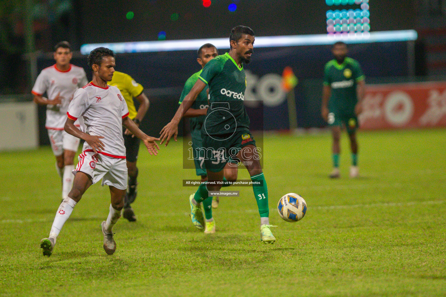 Maziya Sports & Recreation vs Buru Sports Club in President's Cup 2023, held on 20 April 2023 in National Football Stadium, Male', Maldives Photos: Hassan Simah, Mohamed Mahfooz