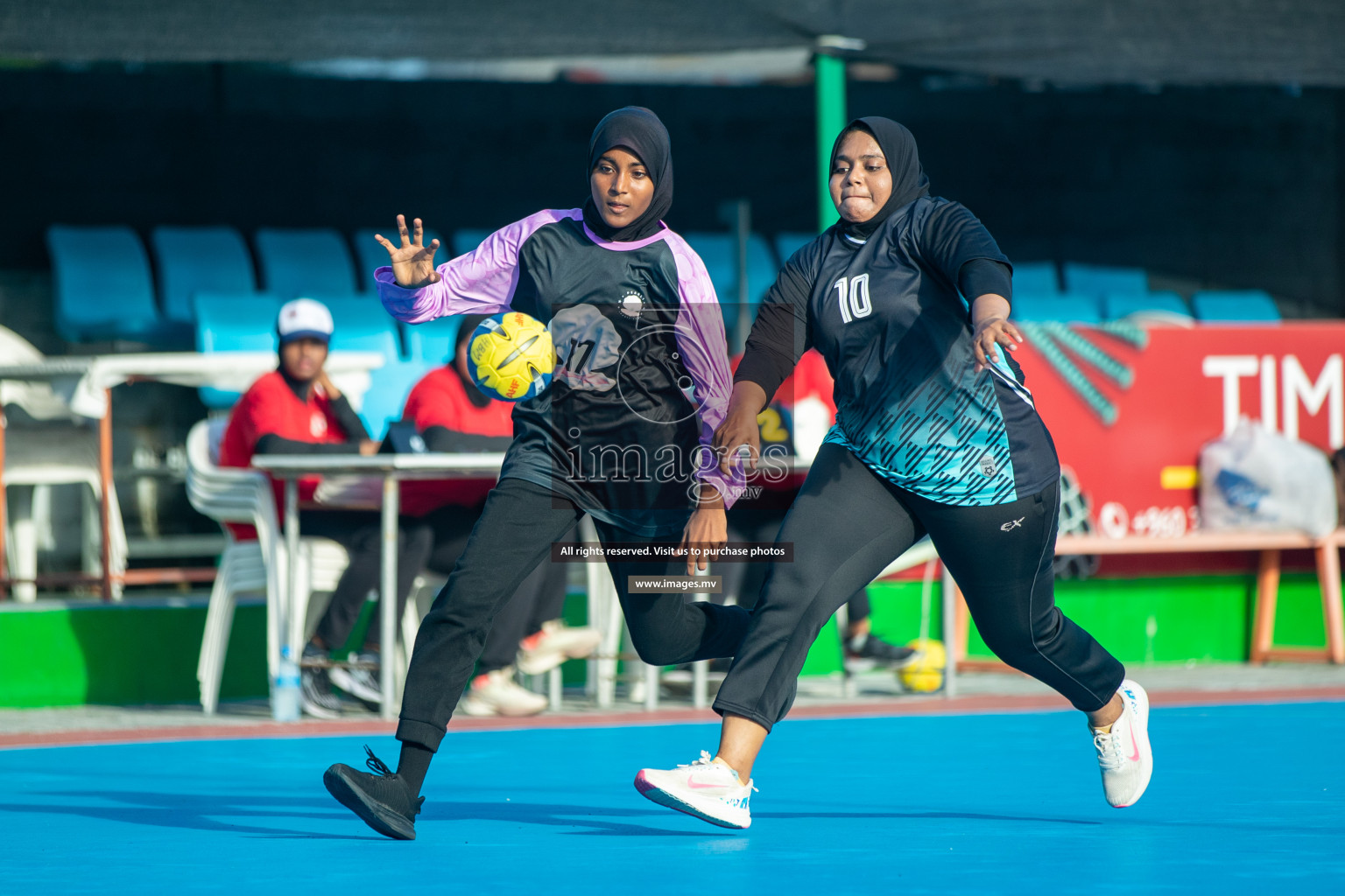 Day 3 of 6th MILO Handball Maldives Championship 2023, held in Handball ground, Male', Maldives on Friday, 22nd May 2023 Photos: Nausham Waheed/ Images.mv