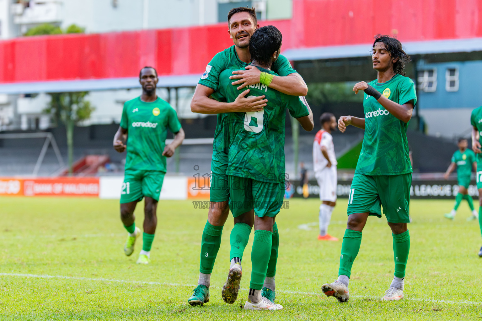 Maziya Sports & Recreation vs TC Sports Club in Dhiraagu Dhivehi Premier League 2026/27 was held at National Stadium, Male', Maldives on Thursday, 15th October 2026. Photos: Hussain Zain Ali / images.mv
