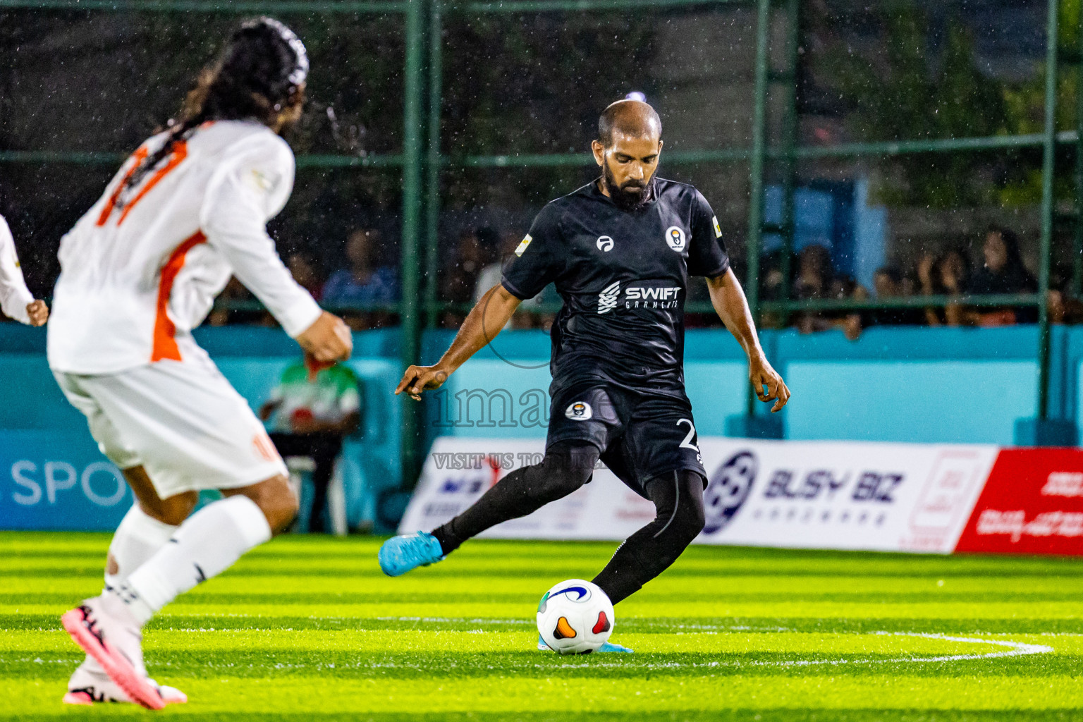 Dee Ess Jay SC vs Much Black in Day 2 of Laamehi Dhiggaru Ekuveri Futsal Challenge 2024 was held on Saturday, 27th July 2024, at Dhiggaru Futsal Ground, Dhiggaru, Maldives Photos: Nausham Waheed / images.mv