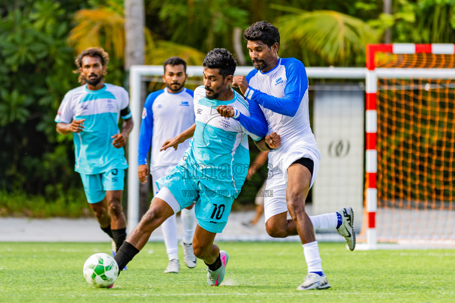 VARU vs SUMMER Island in Resort League 2025 (North Male Zone) day 7 was held on Tuesday, 9th September 2025 in One And Only Reethi Rah Maldives Resort, Photos: Areef Adam / images.mv