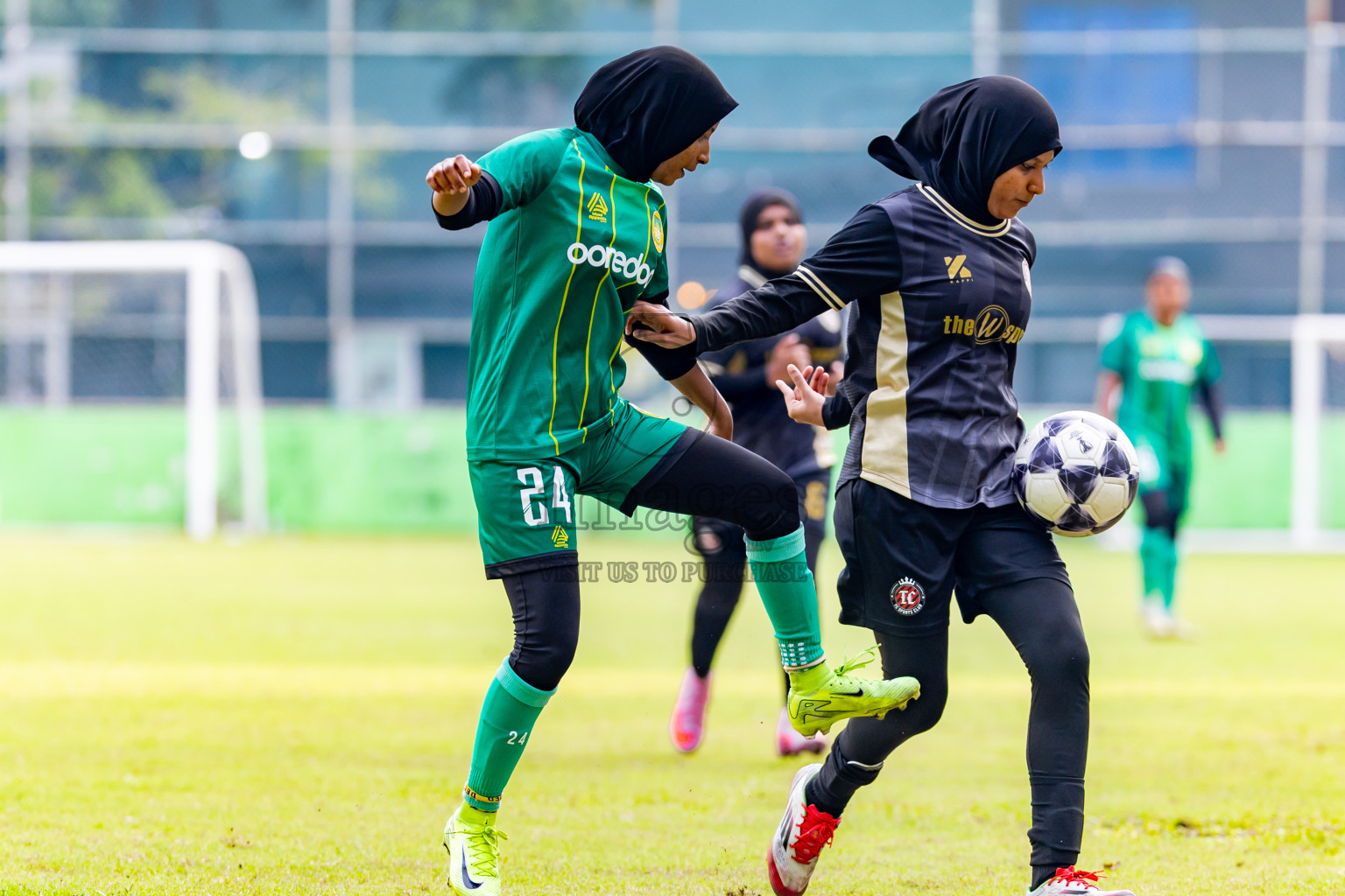 TC Sports Club vs Maziya Sports and Recreation  in FAM Women’s League 2025 held in Henveiru Football ground, Male', Maldives on Thursday, 11th December 2025. Photos: Nausham Waheed / Images.mv
