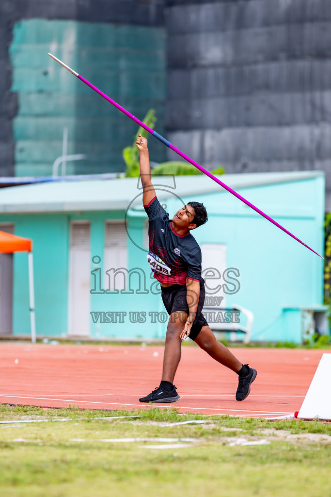 Day 5 of MWSC Interschool Athletics Championships 2024 held in Hulhumale Running Track, Hulhumale, Maldives on Wednesday, 13th November 2024. Photos by: Nausham Waheed / Images.mv