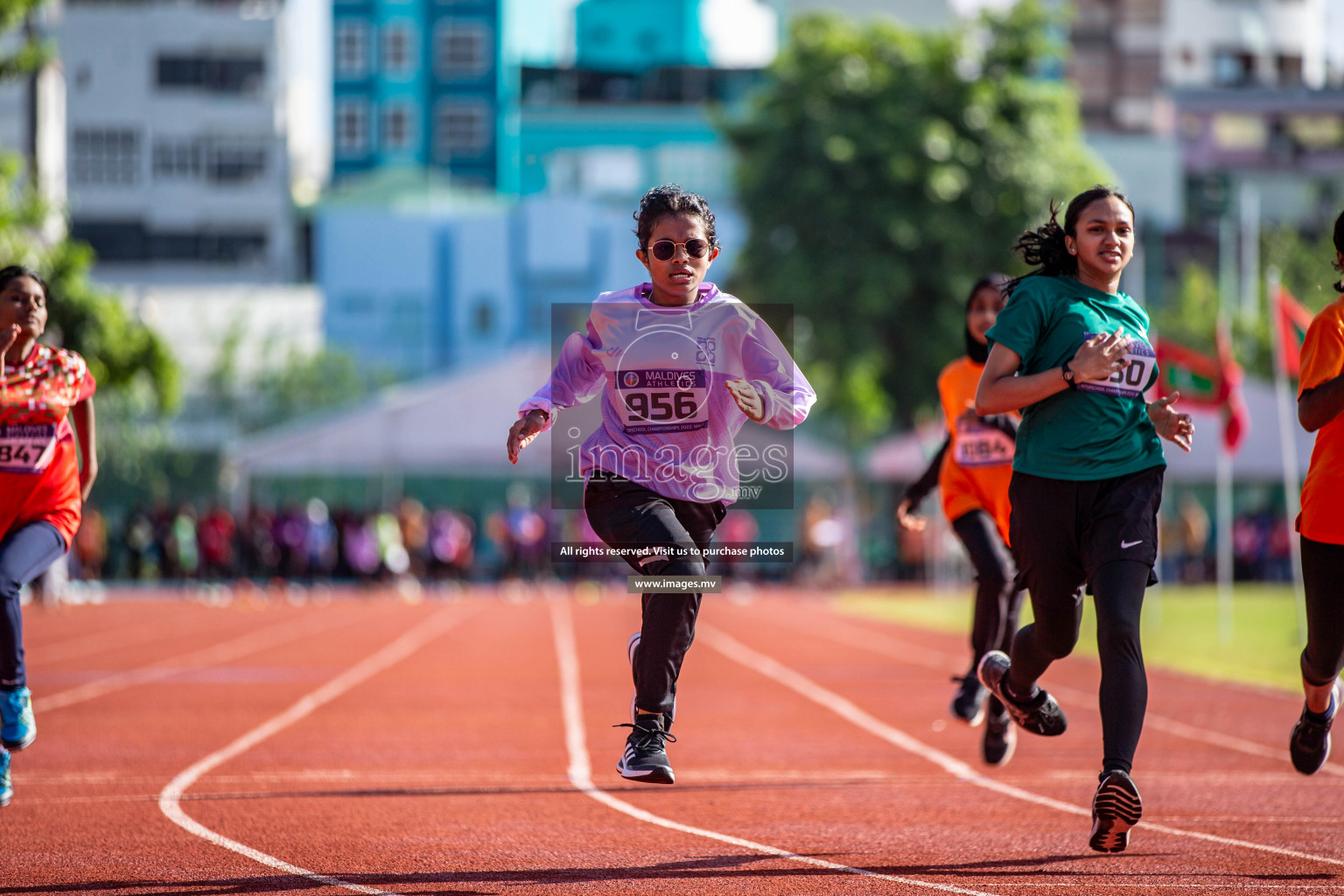 Day 1 of Inter-School Athletics Championship held in Male', Maldives on 22nd May 2022. Photos by: Nausham Waheed / images.mv