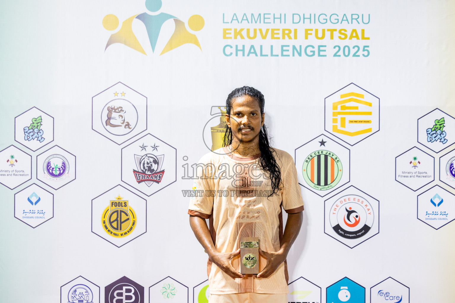 Dee Cee Jay SC vs Fools SC in Semi Finals of Laamehi Dhiggaru Ekuveri Futsal Challenge 2025 was held on Sunday, 27th July 2025, at Dhiggaru Futsal Ground, Dhiggaru, Maldives Photos: Nausham Waheed  / images.mv