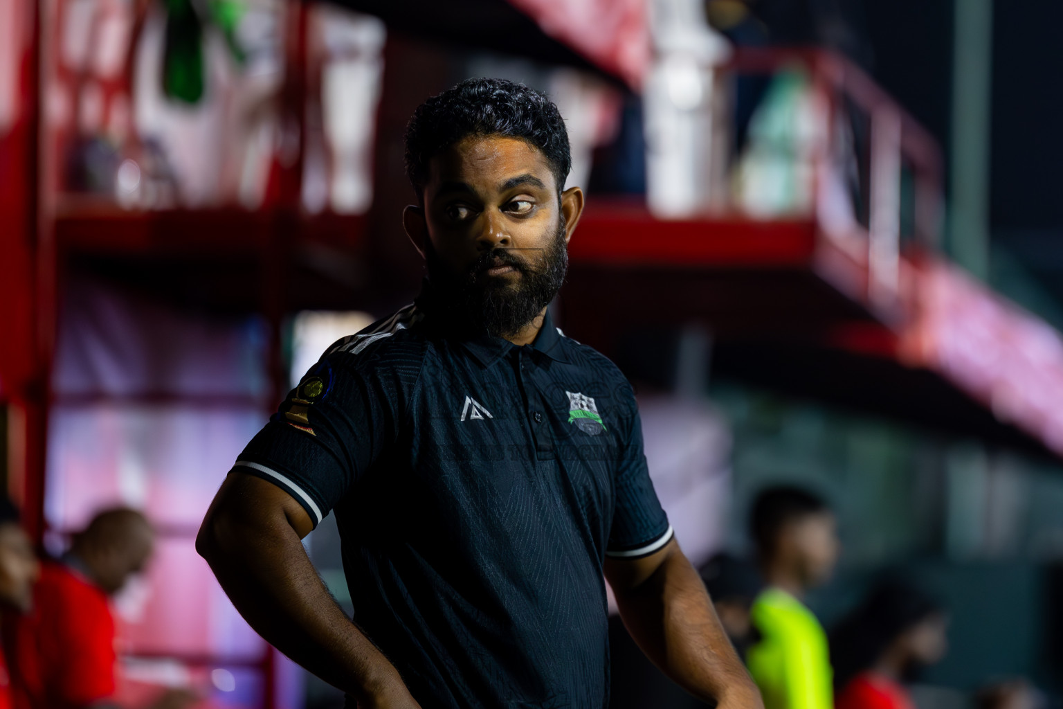 GA Dhaandhoo vs GA Gemanafushi in Day 14 of Golden Futsal Challenge 2025 was held on Saturday, 18th January 2025, in Hulhumale', Maldives. Photos: Ismail Thoriq / images.mv