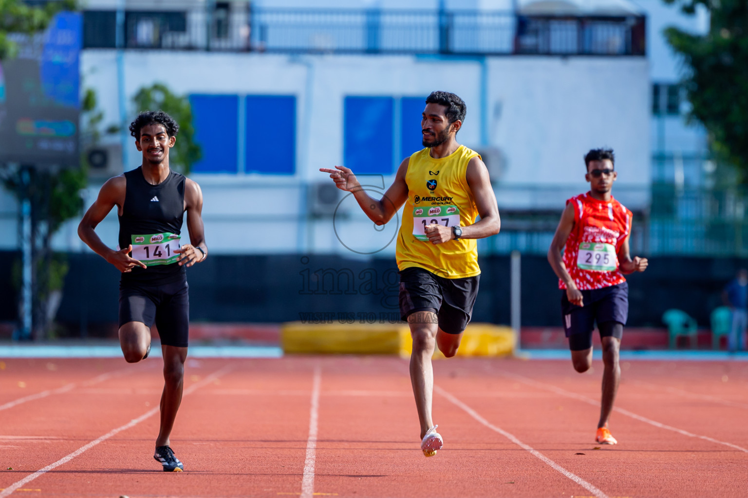 Day 1 of 33rd National Athletics Championship was held in Ekuveni Track at Male', Maldives on Thursday, 5th September 2024. Photos: Nausham Waheed / images.mv