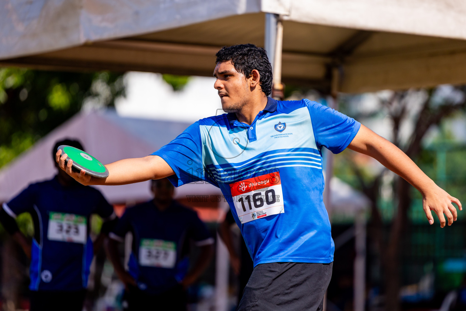 Day 2 of Inter-school Athletics Championship 2025 held in Ekuveni Synthetic Track, Male', Maldives on Tuesday, 07th October 2025. Photos by: Nausham Waheed / Images.mv