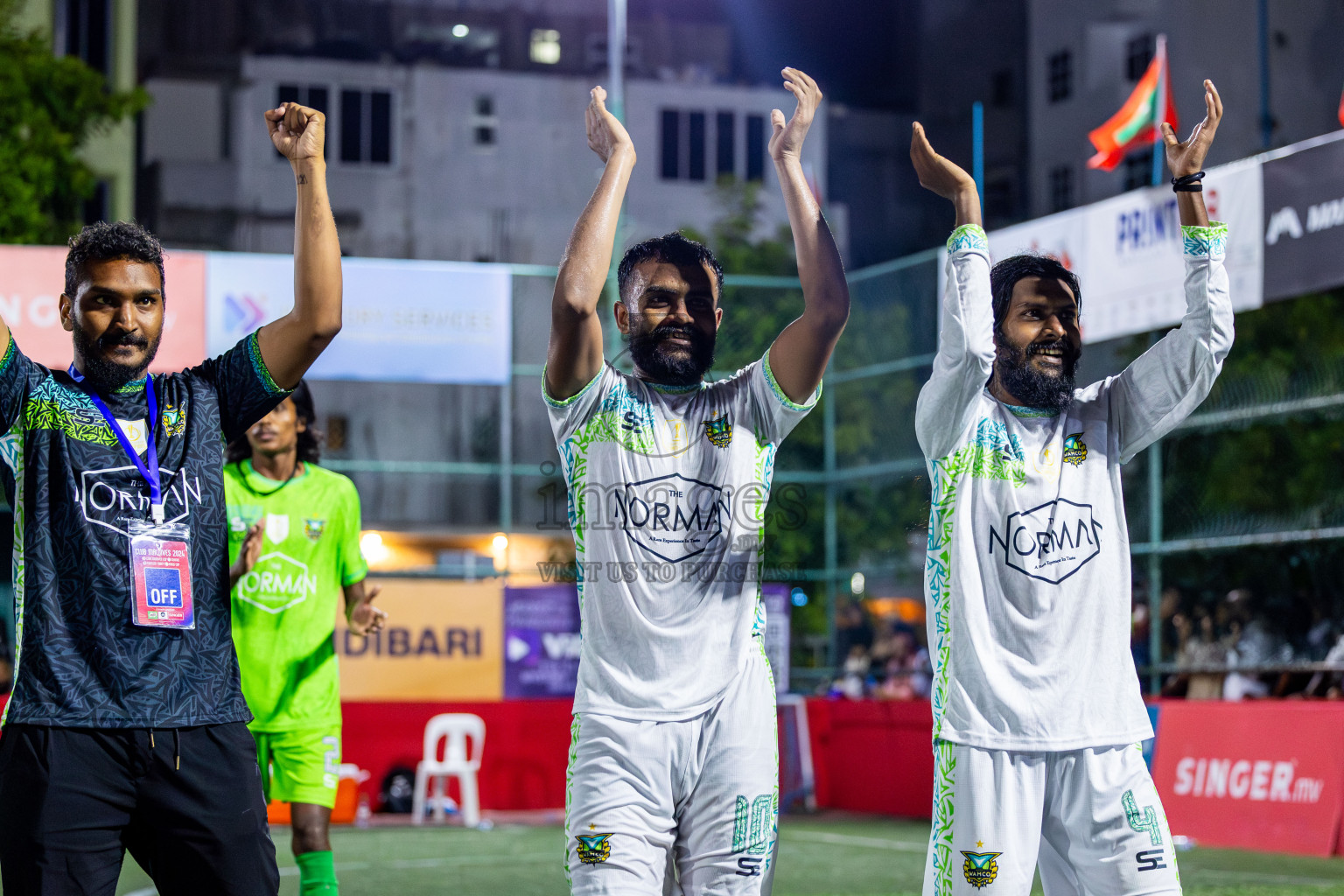 STO RC vs Club WAMCO in Round of 16 of Club Maldives Cup 2024 held in Rehendi Futsal Ground, Hulhumale', Maldives on Monday, 7th October 2024. Photos: Nausham Waheed / images.mv