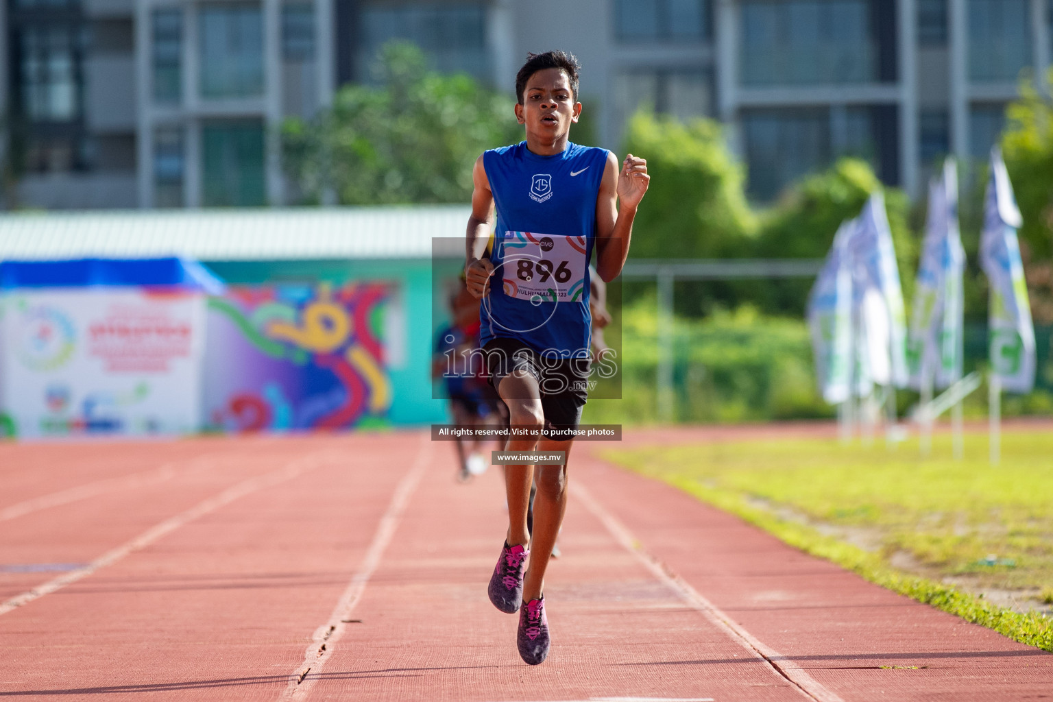 Day three of Inter School Athletics Championship 2023 was held at Hulhumale' Running Track at Hulhumale', Maldives on Tuesday, 16th May 2023. Photos: Nausham Waheed / images.mv