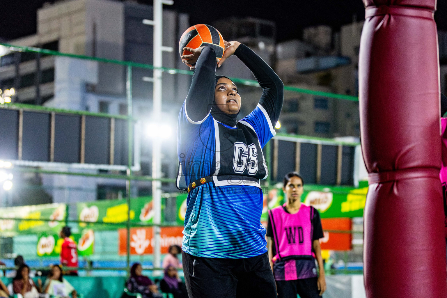 Day 3 of 23rd Netball Association Championship was held in Ekuveni Netball Court at Male', Maldives on Saturday, 27th April 2024. Photos: Nausham Waheed / images.mv