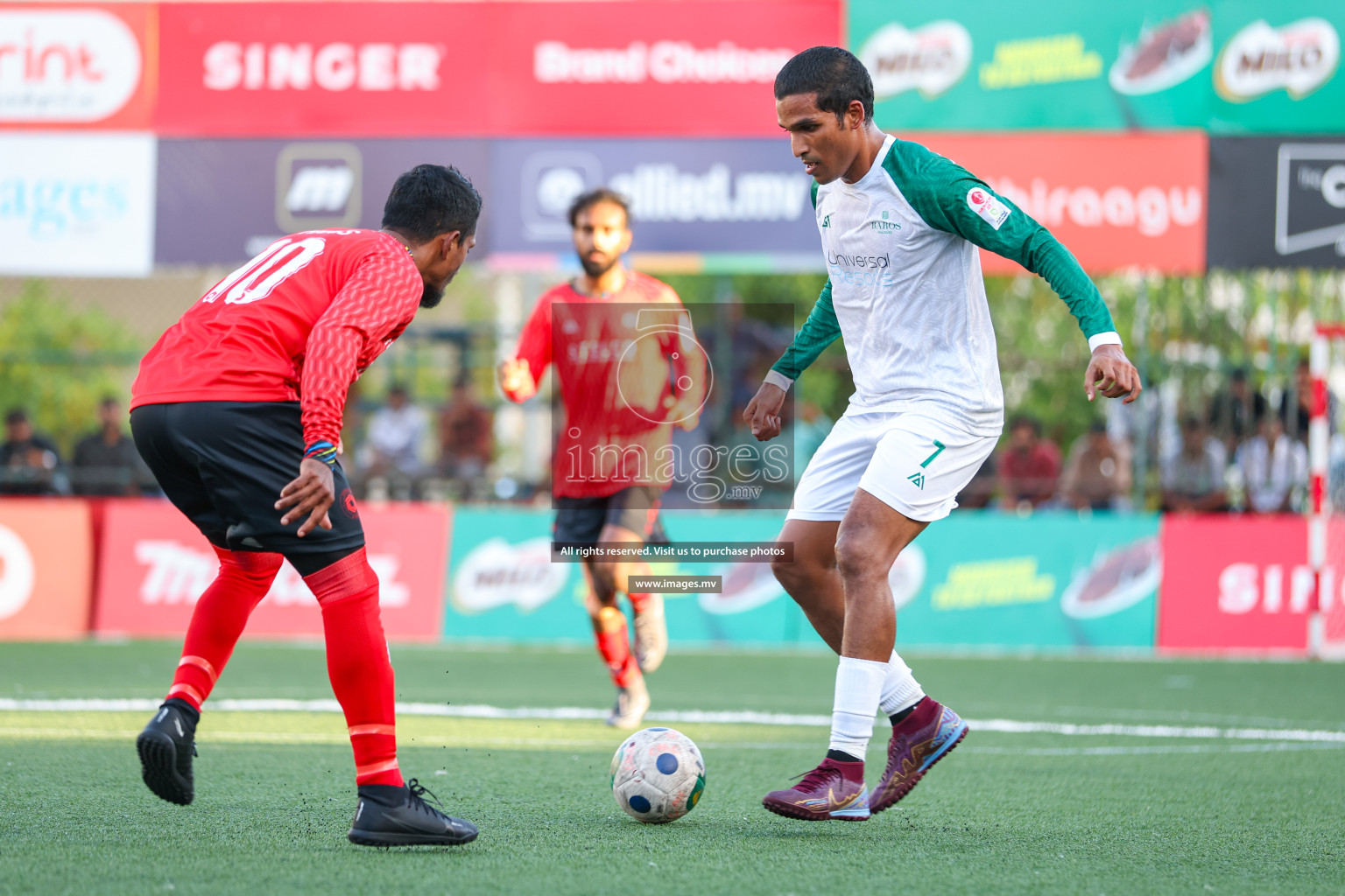 Stelco Club vs Baros Maldives in Club Maldives Cup 2023 held in Hulhumale, Maldives, on Thursday, 27th July 2023 Photos: Nausham Waheed/ images.mv