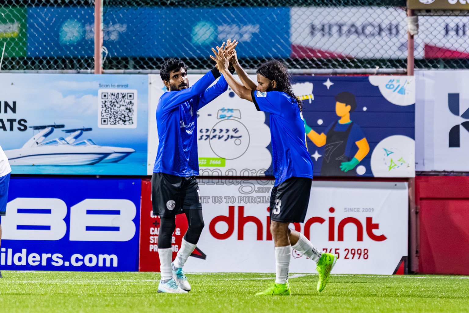 Thauleemee Gulhun vs PSM in Day 9 of Club Maldives Cup Classic 2025 was held in Rehendi Futsal Ground, Hulhumale', Maldives on Monday, 22nd September 2025. Photos: Nausham Waheed / images.mv
