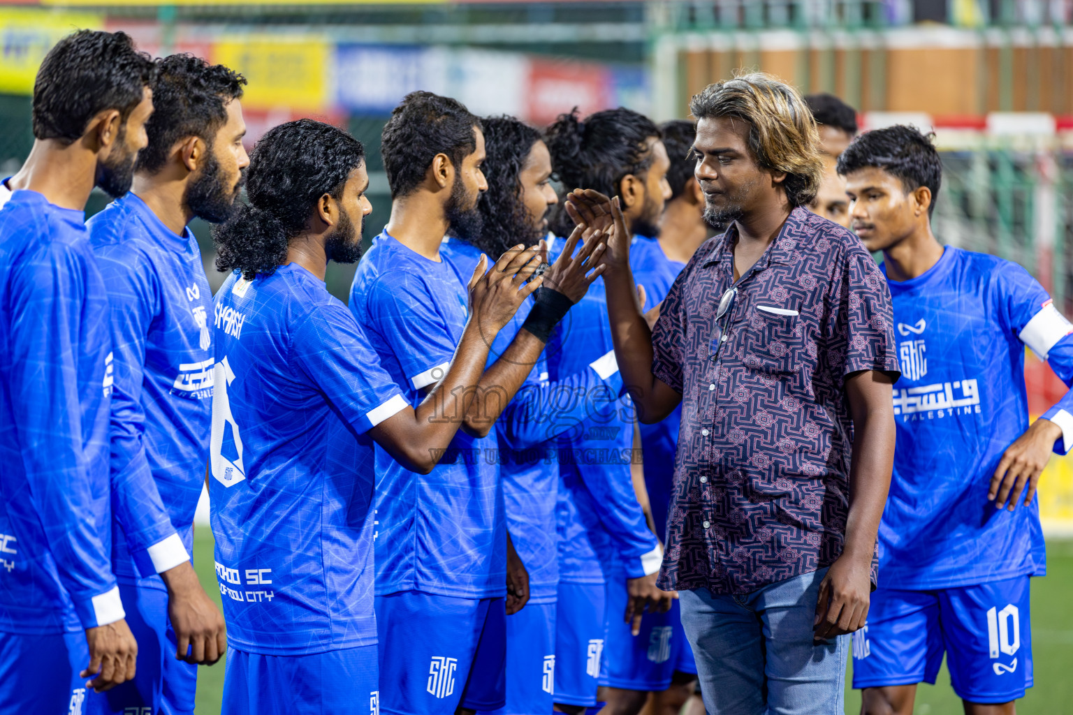 GA. Kanduhulhuhdoo VS S. Hithadhoo on Day 35 of Golden Futsal Challenge 2024 was held on Tuesday, 20th February 2024, in Hulhumale', Maldives Photos: Mohamed Mahfooz Moosa, / images.mv