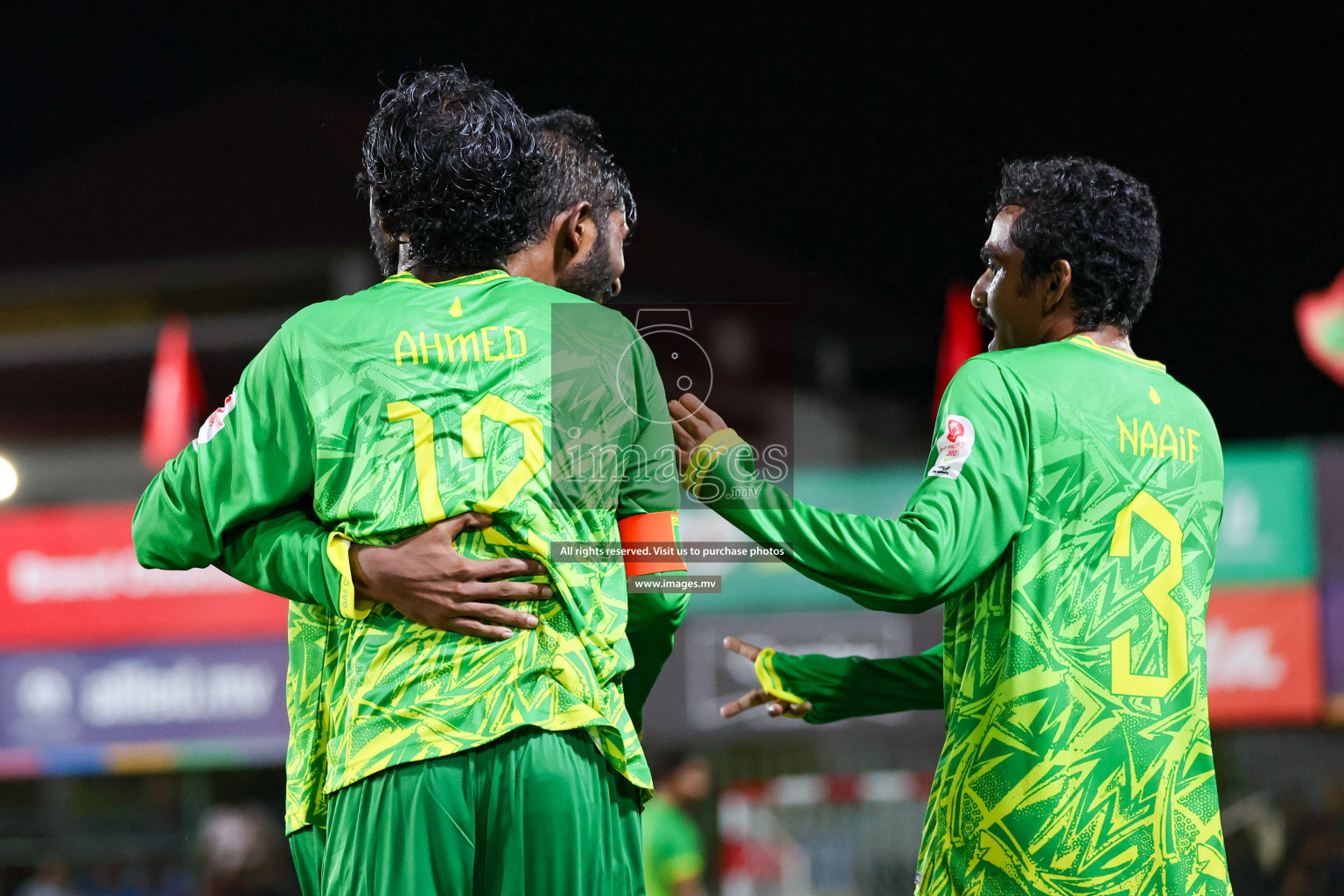 Club TTS vs Gas Club in Club Maldives Cup 2023 held in Hulhumale, Maldives, on Sunday, 16th July 2023 Photos: Nausham Waheed / images.mv