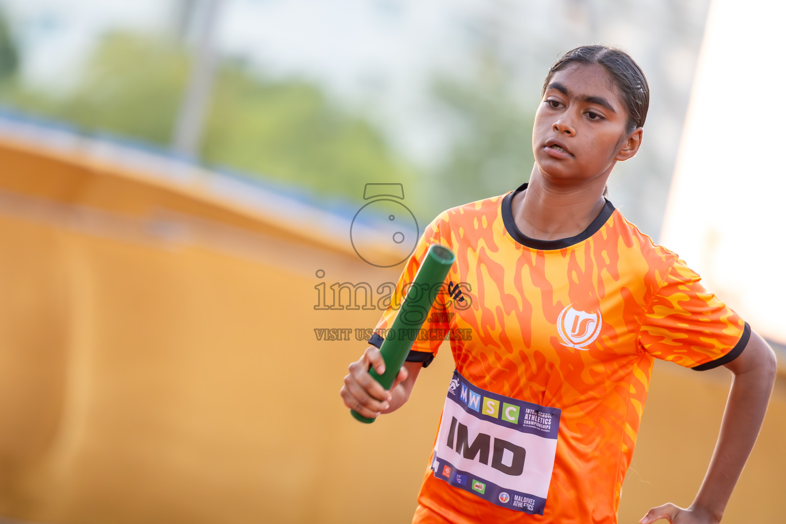 Day 4 of MWSC Interschool Athletics Championships 2024 held in Hulhumale Running Track, Hulhumale, Maldives on Tuesday, 12th November 2024. Photos by: Ismail Thoriq / Images.mv