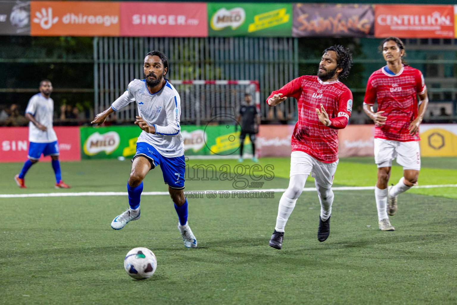 MMA vs CRIMINAL COURT in Club Maldives Classic 2024 held in Rehendi Futsal Ground, Hulhumale', Maldives on Friday, 6th September 2024. 
Photos: Hassan Simah / images.mv