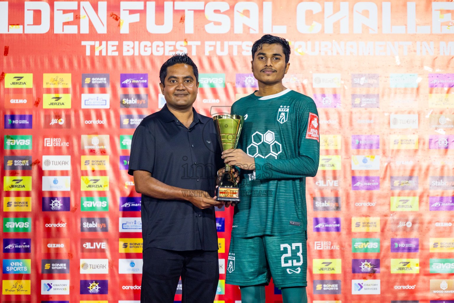 Th Thimarafushi vs Th Hirilandhoo in Thaa Atoll Finals Day 26 of Golden Futsal Challenge 2025 was held on Thursday , 30th January 2025, in Hulhumale', Maldives. Photos: Nausham Waheed / images.mv