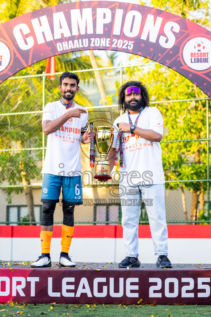 Final of Resort League 2025 (Dhaalu Zone) was held on Saturday, 24th May 2025 in Niyama Private island, Dhaalu Atoll, Maldives. Photos: Nausham Waheed / images.mv